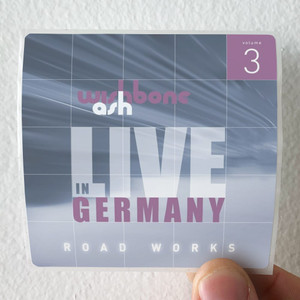 Wishbone Ash Road Works Volume 3 Live In Germany Album Cover Sticker Wishbone Ash Road Works Volume 3 Live In Germany Album Cover Sticker