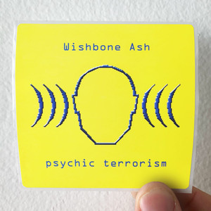 Wishbone Ash Psychic Terrorism Album Cover Sticker Wishbone Ash Psychic Terrorism Album Cover Sticker