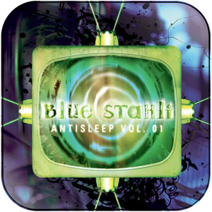 Blue Stahli Antisleep Volume 02 Album Cover Sticker Album Cover Sticker Blue Stahli Antisleep Volume 02 Album Cover Sticker Album Cover Sticker