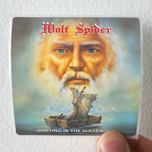 Wolf Spider Drifting In The Sullen Sea Album Cover Sticker Wolf Spider Drifting In The Sullen Sea Album Cover Sticker