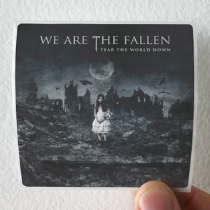 We Are the Fallen Tear The World Down Album Cover Sticker We Are the Fallen Tear The World Down Album Cover Sticker