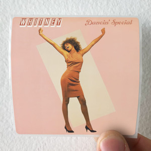 Whitney Houston Dancin Special Album Cover Sticker