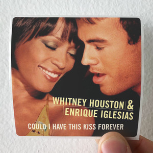 Whitney Houston Could I Have This Kiss Forever Album Cover Sticker Whitney Houston Could I Have This Kiss Forever Album Cover Sticker