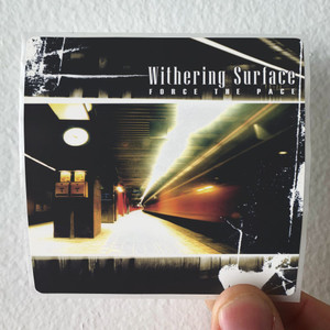 Withering Surface Force The Pace Album Cover Sticker Withering Surface Force The Pace Album Cover Sticker