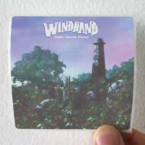 Windhand Griefs Infernal Flower Album Cover Sticker