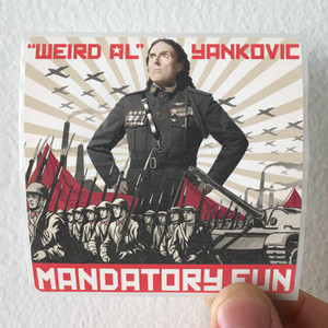 Weird Al Yankovic Mandatory Fun Album Cover Sticker Weird Al Yankovic Mandatory Fun Album Cover Sticker