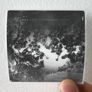 Woe Quietly Undramatically 1 Album Cover Sticker Woe Quietly Undramatically 1 Album Cover Sticker