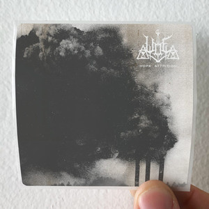 Woe Hope Attrition Album Cover Sticker Woe Hope Attrition Album Cover Sticker