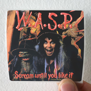 WASP Albumcover Scream Until You Like It 50C9C82F79A67 Album Cover Sticker
