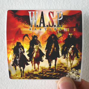 WASP Albumcover Babylon 4Fb0F5Cb53Cf8 Album Cover Sticker WASP Albumcover Babylon 4Fb0F5Cb53Cf8 Album Cover Sticker