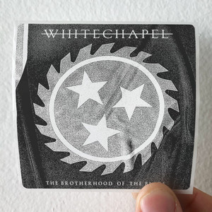 Whitechapel The Brotherhood Of The Blade Album Cover Sticker