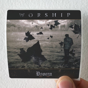 Worship Dooom Album Cover Sticker