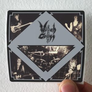 Witch Cross All Thats Fit For Fighting Album Cover Sticker Witch Cross All Thats Fit For Fighting Album Cover Sticker