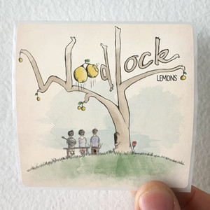 Woodlock Lemons Album Cover Sticker
