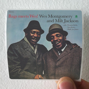 Wes Montgomery Bags Meets Wes Album Cover Sticker Wes Montgomery Bags Meets Wes Album Cover Sticker