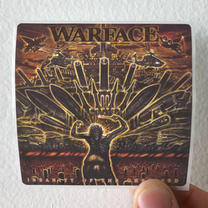Warface Insanity Of The Obsessed Album Cover Sticker Warface Insanity Of The Obsessed Album Cover Sticker