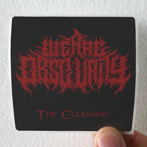 We Are Obscurity The Cleansing Album Cover Sticker