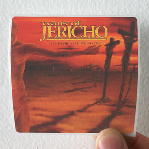 Walls of Jericho The Bound Feed The Gagged Album Cover Sticker Walls of Jericho The Bound Feed The Gagged Album Cover Sticker