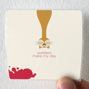 Waldeck Make My Day Album Cover Sticker Waldeck Make My Day Album Cover Sticker