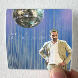 Waldeck Atlantic Ballroom Album Cover Sticker Waldeck Atlantic Ballroom Album Cover Sticker