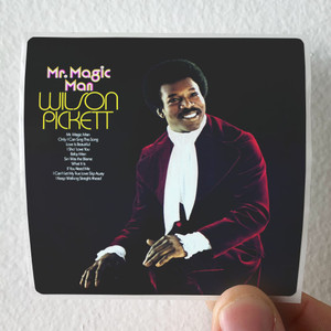 Wilson Pickett Mr Magic Man Album Cover Sticker Wilson Pickett Mr Magic Man Album Cover Sticker