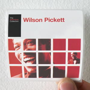 Wilson Pickett The Definitive Wilson Pickett Album Cover Sticker Wilson Pickett The Definitive Wilson Pickett Album Cover Sticker