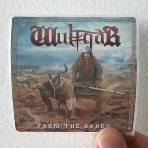 Wulfgar From The Ashes 1 Album Cover Sticker Wulfgar From The Ashes 1 Album Cover Sticker
