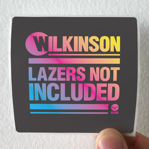 Wilkinson Lazers Not Included Album Cover Sticker Wilkinson Lazers Not Included Album Cover Sticker