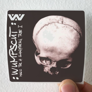 wumpscut Music For A Slaughtering Tribe 1 Album Cover Sticker wumpscut Music For A Slaughtering Tribe 1 Album Cover Sticker