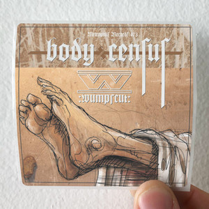 wumpscut Body Census 1 Album Cover Sticker wumpscut Body Census 1 Album Cover Sticker