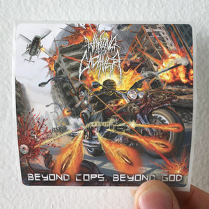 Waking the Cadaver Beyond Cops Beyond God Album Cover Sticker Waking the Cadaver Beyond Cops Beyond God Album Cover Sticker