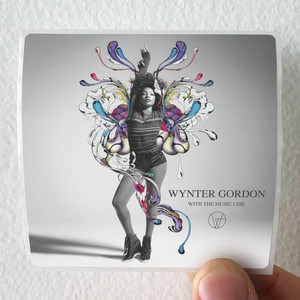 Wynter Gordon With The Music I Die Album Cover Sticker Wynter Gordon With The Music I Die Album Cover Sticker