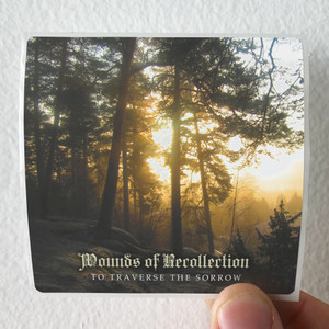 Wounds of Recollection To Traverse The Sorrow Album Cover Sticker