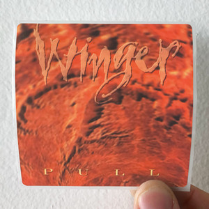 Winger Pull Album Cover Sticker