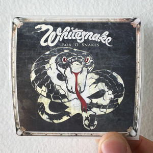 Whitesnake Box O Snakes The Sunburst Years 1978 1982 Album Cover Sticker