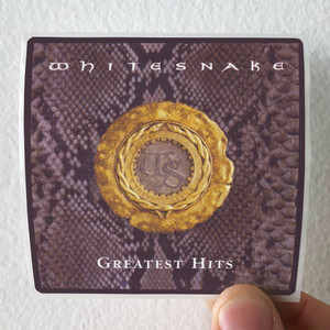 Whitesnake Whitesnakes Greatest Hits Album Cover Sticker