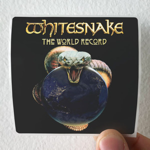 Whitesnake Made In Britain The World Record 1 Album Cover Sticker Whitesnake Made In Britain The World Record 1 Album Cover Sticker