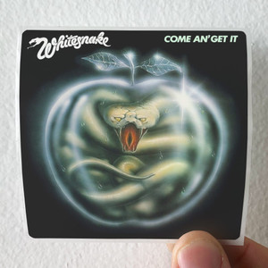 Whitesnake Come An Get It Album Cover Sticker Whitesnake Come An Get It Album Cover Sticker