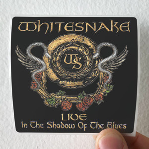 Whitesnake Live In The Shadow Of The Blues 1 Album Cover Sticker