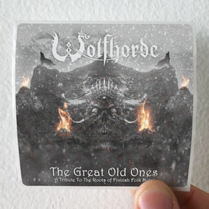 Wolfhorde The Great Old Ones Album Cover Sticker Wolfhorde The Great Old Ones Album Cover Sticker