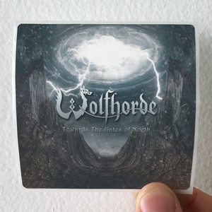 Wolfhorde Towards The Gate Of North Album Cover Sticker Wolfhorde Towards The Gate Of North Album Cover Sticker