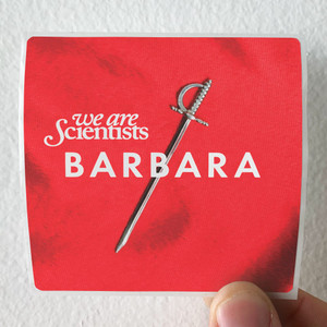 We Are Scientists Barbara 1 Album Cover Sticker We Are Scientists Barbara 1 Album Cover Sticker