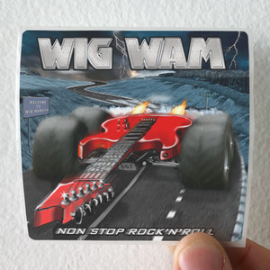Wig Wam Non Stop Rock And Roll Album Cover Sticker Wig Wam Non Stop Rock And Roll Album Cover Sticker