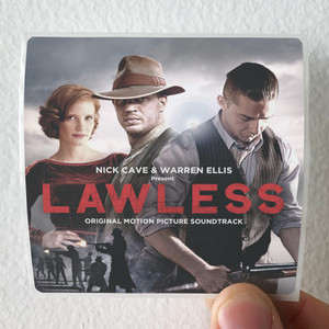 Warren Ellis Lawless Album Cover Sticker