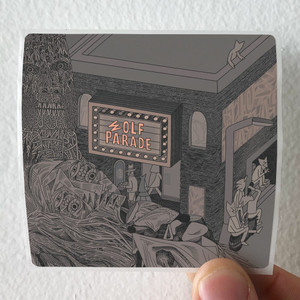 Wolf Parade Ep 4 Album Cover Sticker