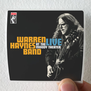 Warren Haynes Band Live At The Moody Theater Album Cover Sticker Warren Haynes Band Live At The Moody Theater Album Cover Sticker