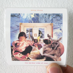 Wang Chung The Warmer Side Of Cool Album Cover Sticker Wang Chung The Warmer Side Of Cool Album Cover Sticker