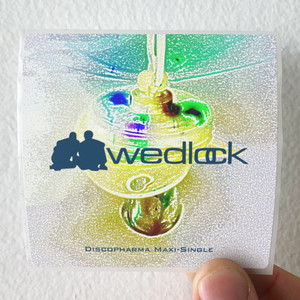 Wedlock Discopharma Maxi Album Cover Sticker Wedlock Discopharma Maxi Album Cover Sticker