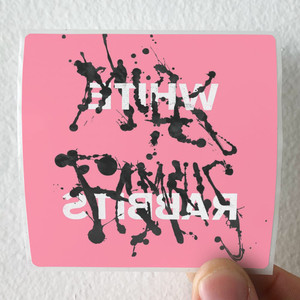 White Rabbits Milk Famous Album Cover Sticker