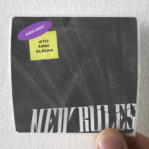 Weki Meki New Rules Album Cover Sticker